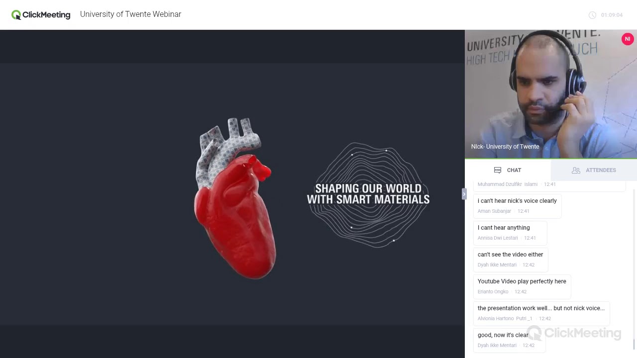 Webinar Studi di University of Twente