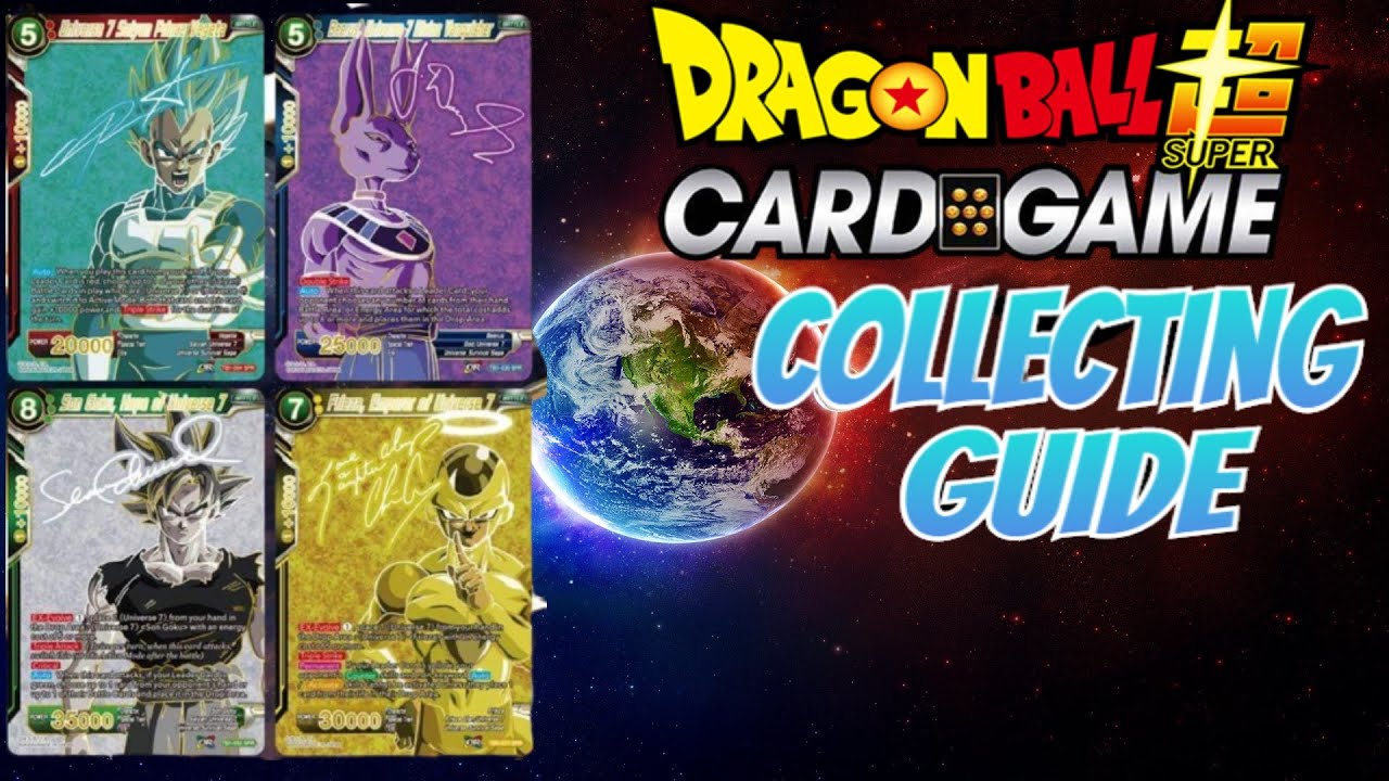 HOW TO COLLECT DRAGON BALL SUPER CARD GAME COLLECTOR EDITION