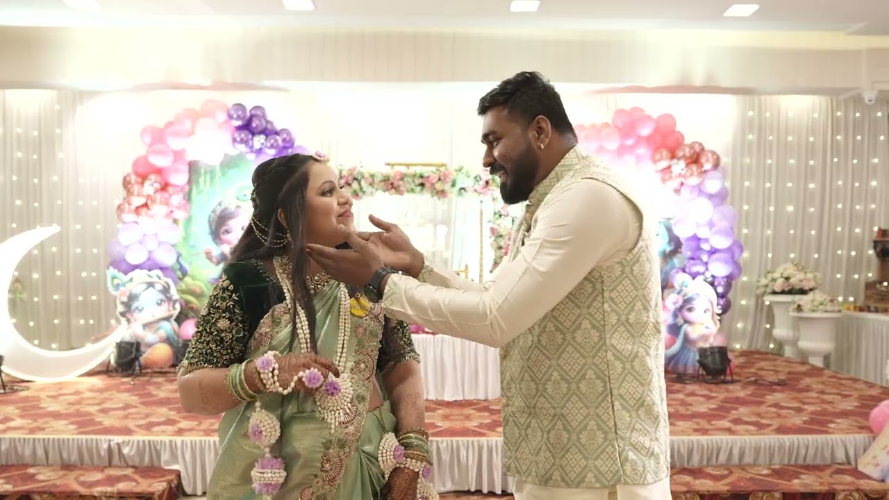 Radhika ke daddy zara aana baby shower dance performance #cutecouple #anniversary #dance #viral 