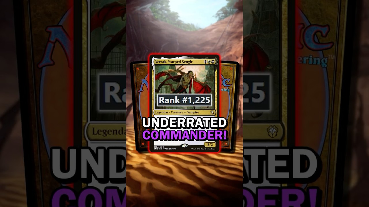 Underrated Commanders YOU Should Build! - ⚪⚫ Verrak, Warped Sengir