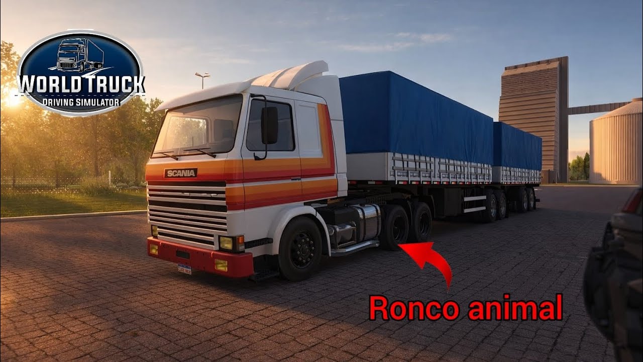 Scania 113h frontal sound ronco+skins para wtds✔️ 