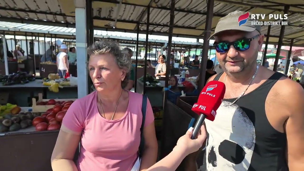 Pijačni ponedjeljak u Brčkom: Na Klancu od igle do lokomotive - RTV Puls Brčko