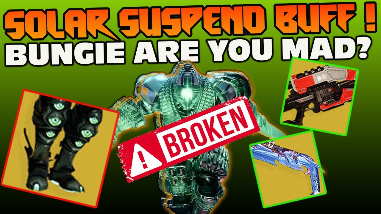 Abeyant Leap Builds Will Be Broken Again! Solar Suspend Damage Buff - Destiny 2 Edge Of Fate