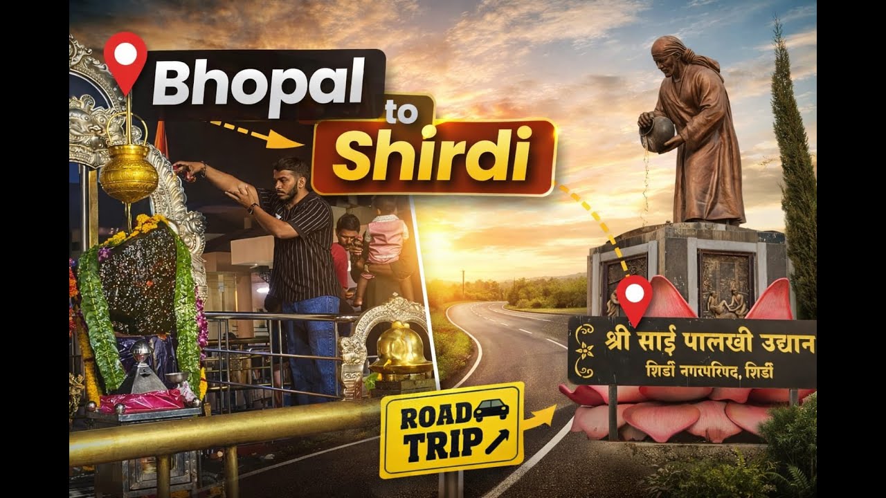 This Road Trip Changed Everything 😮 | Bhopal to Shirdi & Shani Shignapur