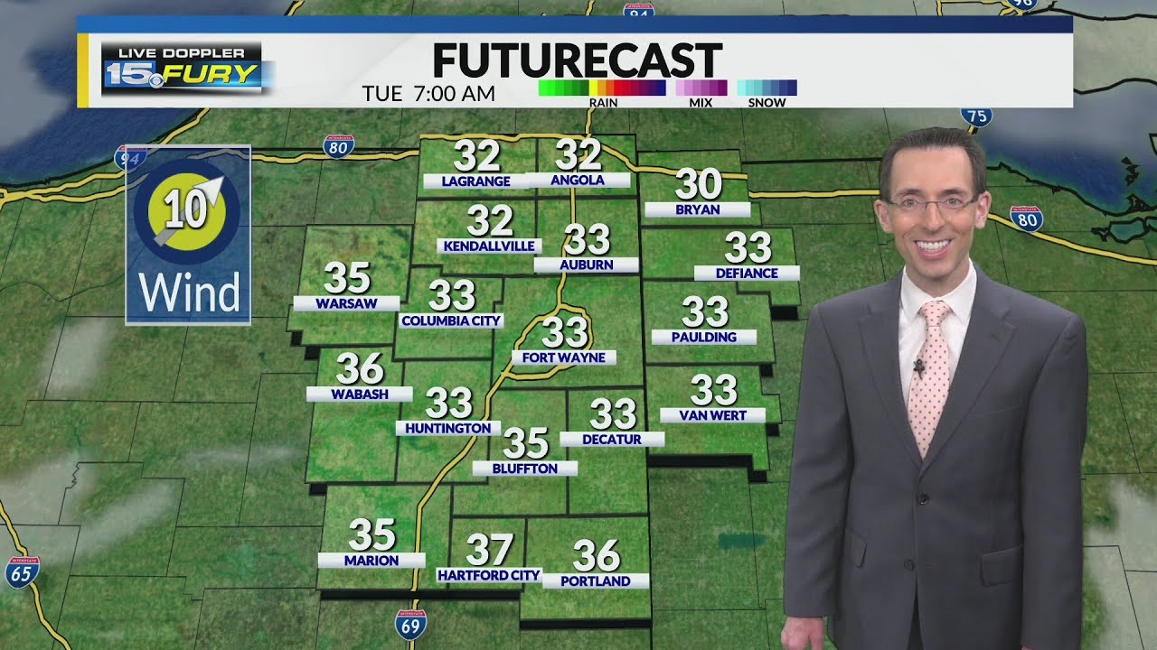 Higher temps on the way