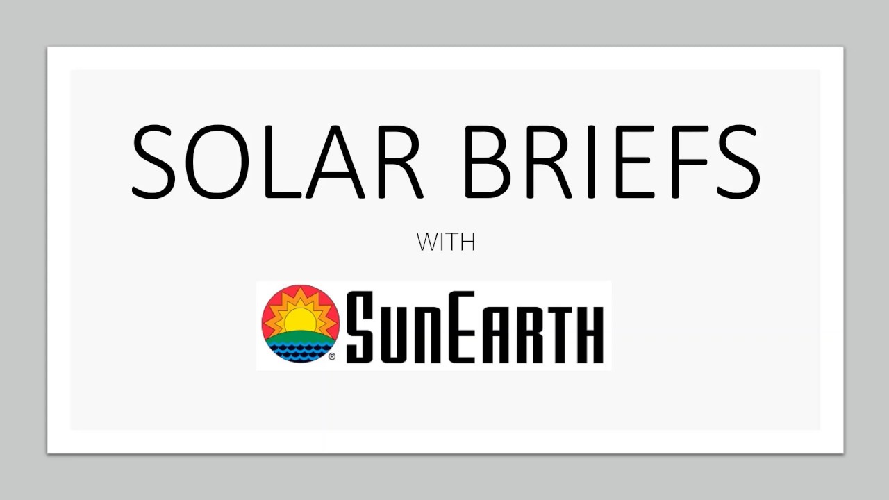 SunEarth Solar Brief - Absorber Plate
