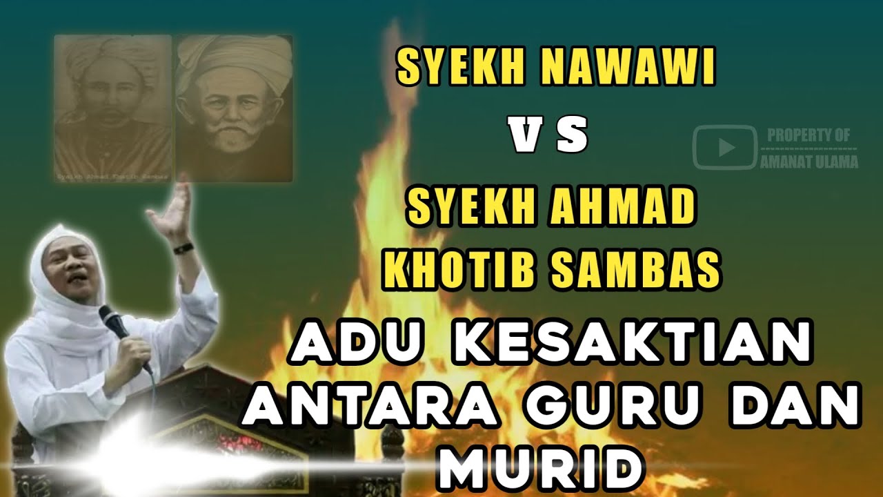 Adu kesaktian syekh nawawi vs syekh ahmad khotib sambas || Abuya Uci Cilongok