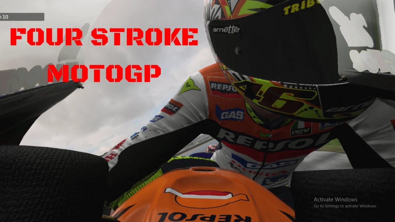 4-STROKE MotoGP 🔥_Valentino Rossi historical performance||#motogp #gaming