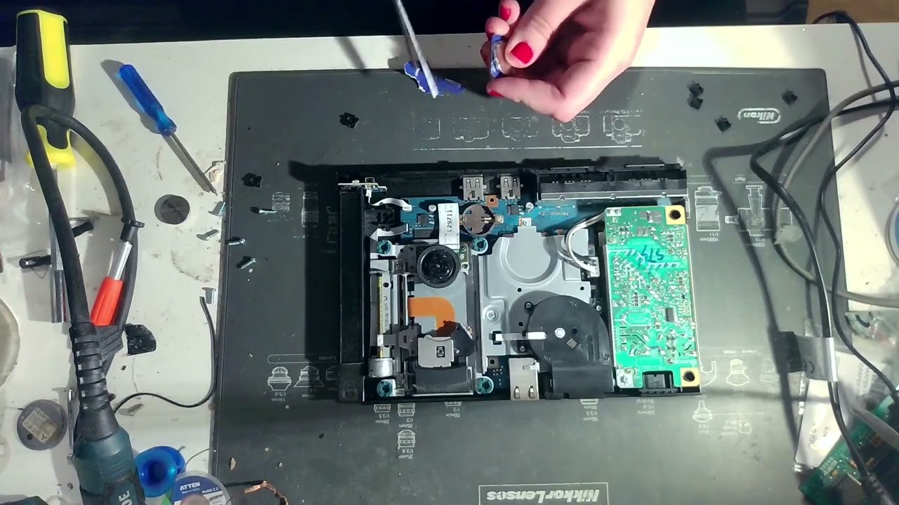 PS2 Slim CMOS Battery Replacement - Repair Desk
