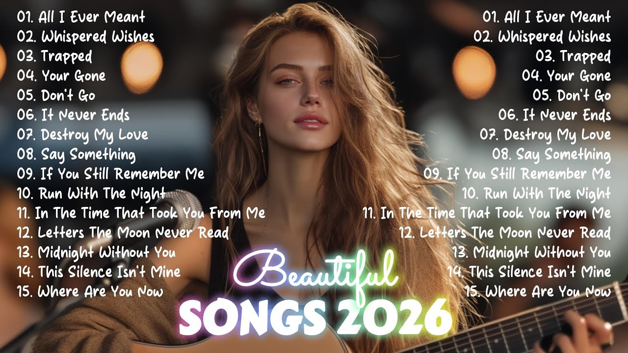 Beautiful Songs 2026 | Soft & Romantic Love - Top Love Songs Playlist 2026