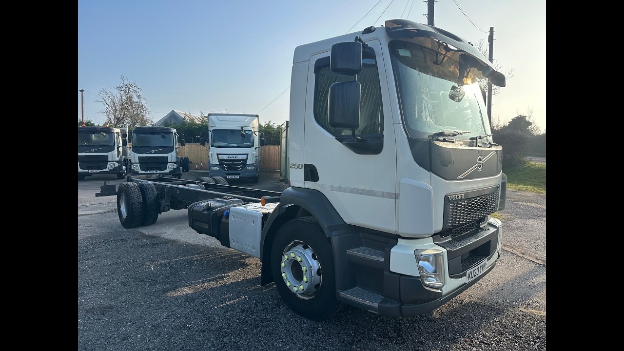 Volvo FL250 Chassis Cab For Sale! Super Condition! 
