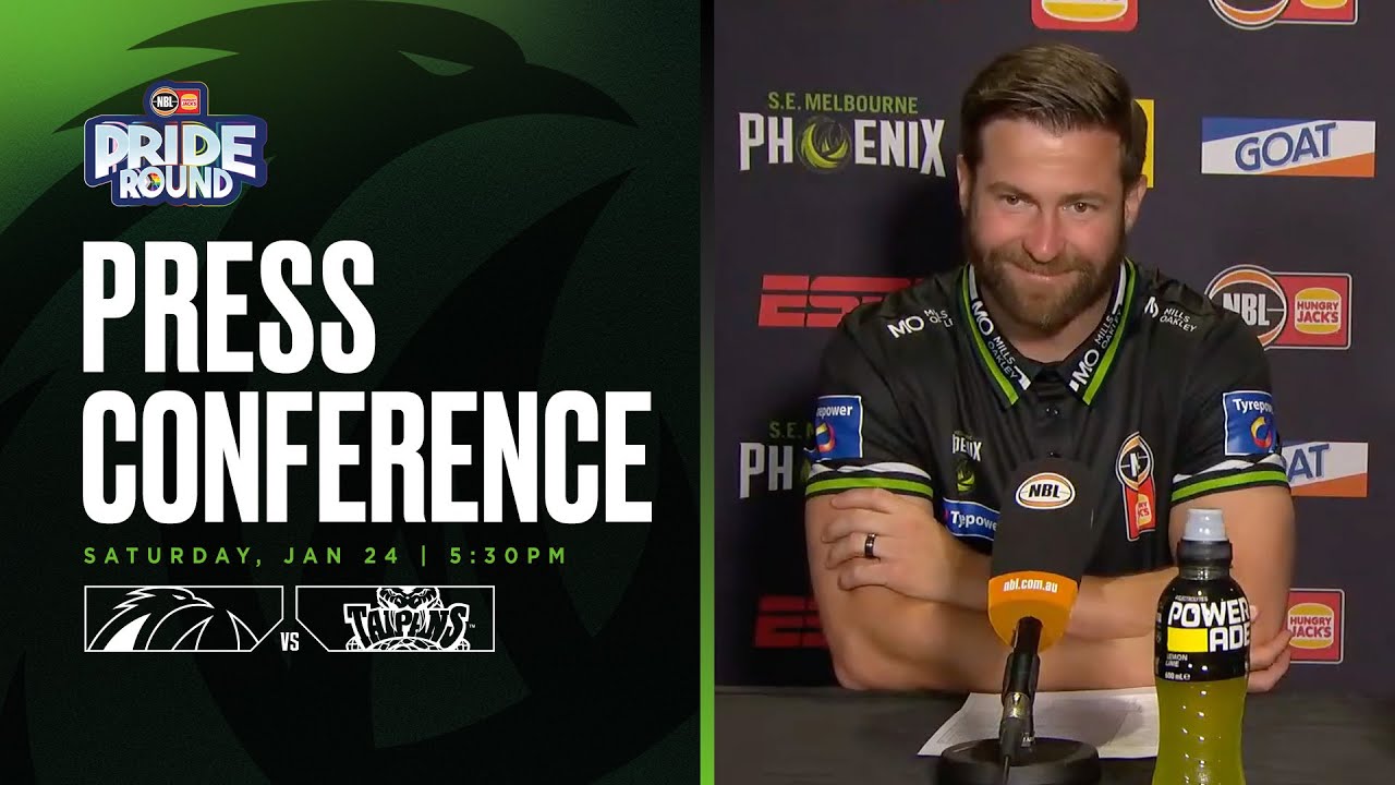 Josh King and Owen Foxwell Press Conference vs Cairns Taipans (Round 18,  NBL26)