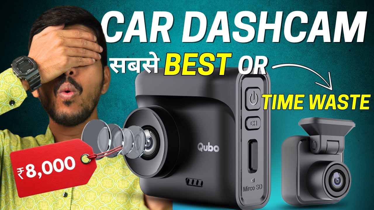 Qubo Smart Dashcam Pro 2.7K Full Review in Hindi - Best GPS Dashcam With Rear Camera in India 2026