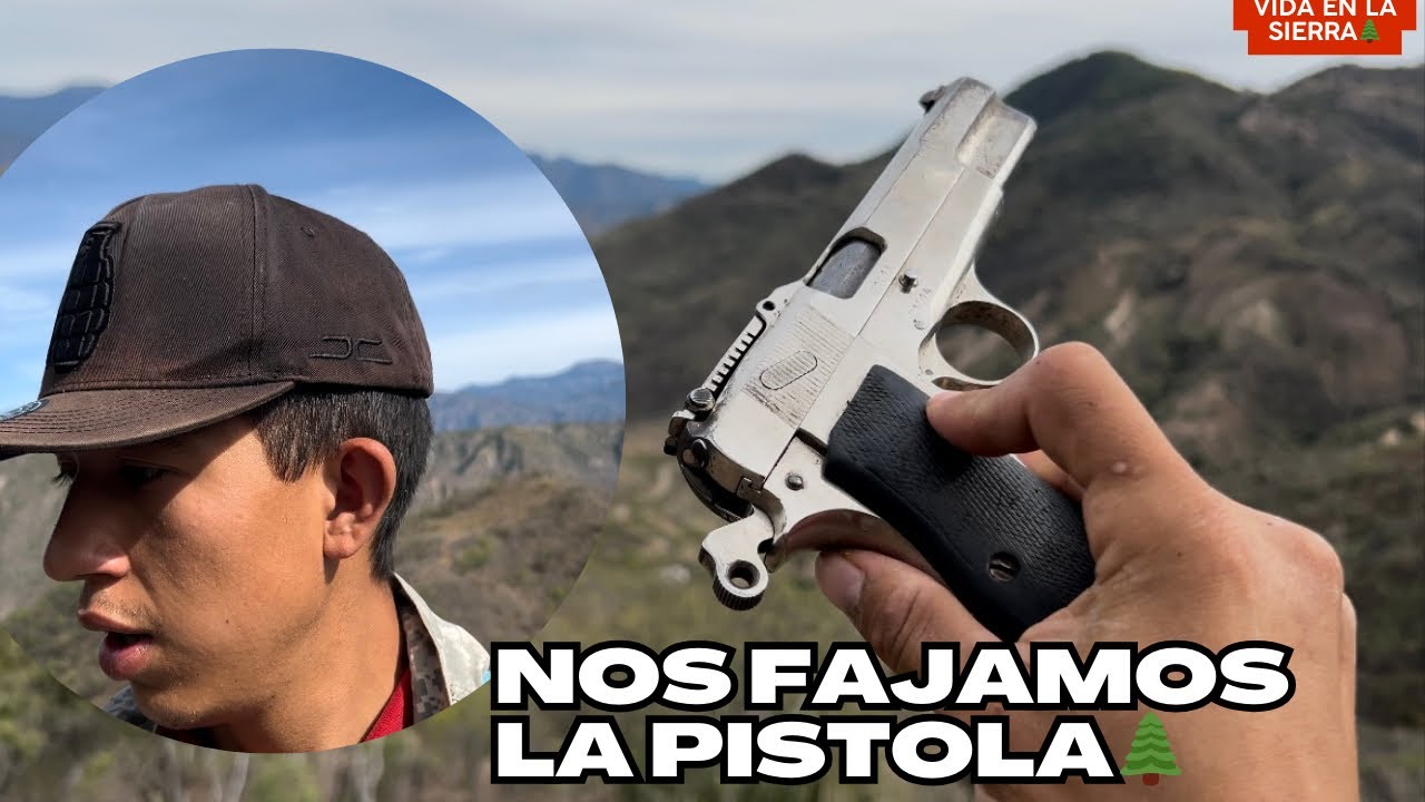 NOS VOLVIMOS A FAJAR LA PISTOLA🌲VIENDO EL GANADO