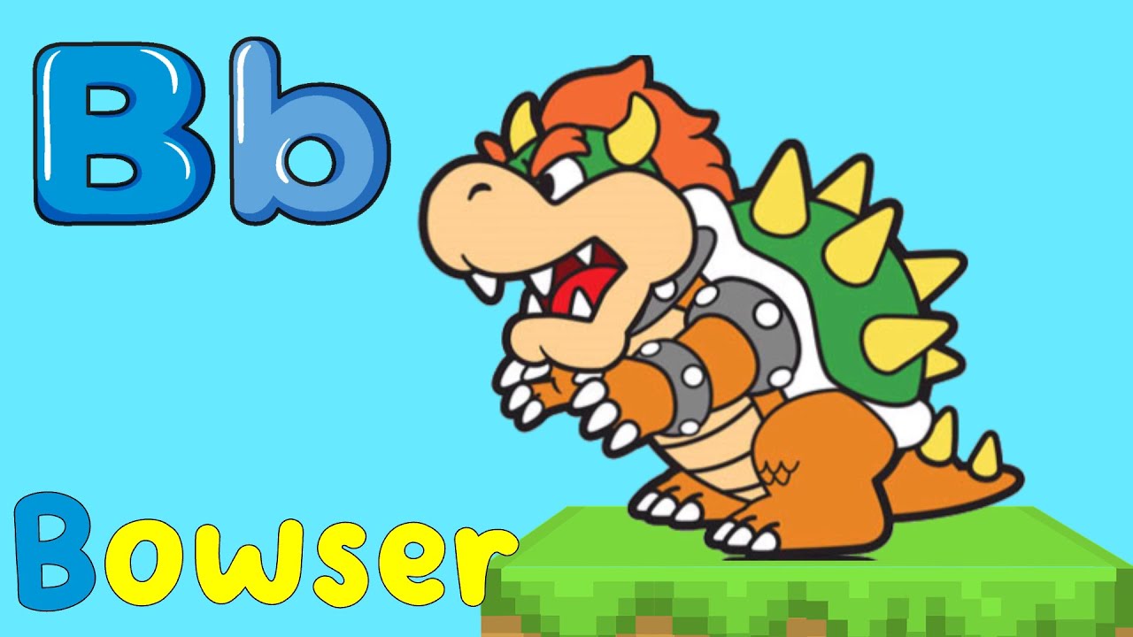 B for Bowser 🐲 Phonics Song | Kidzstation