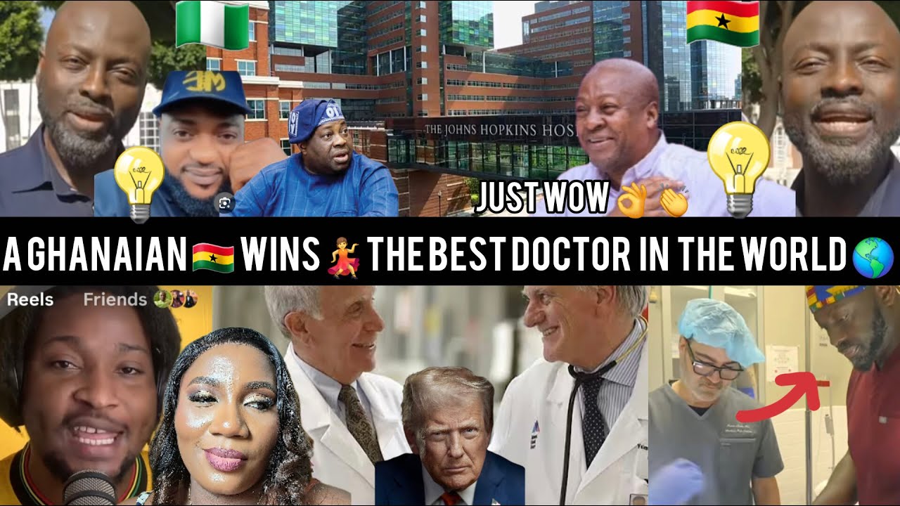 Срочная новость‼️🔥💃Паника в США🇺🇸: гражданин Ганы🇬🇭 победил в номинации «Лучший врач в мире»🏆