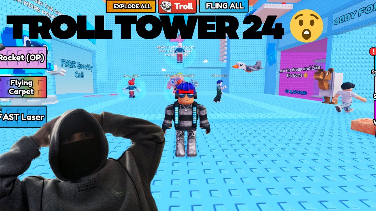 ვითამაშე TROLL TOWER 24😲 (ძაან ძნელიაა!😭)