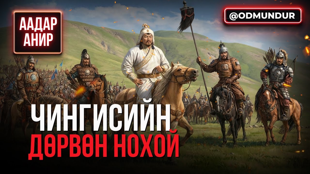 Чингисийн дөрвөн нохой - ААДАР АНИР