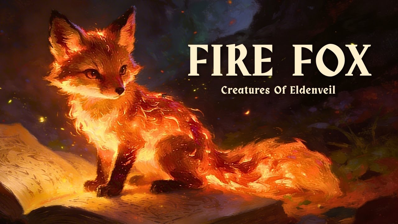The Ember Fox | Peaceful Fantasy Ambience & Background Music [1 Hour]