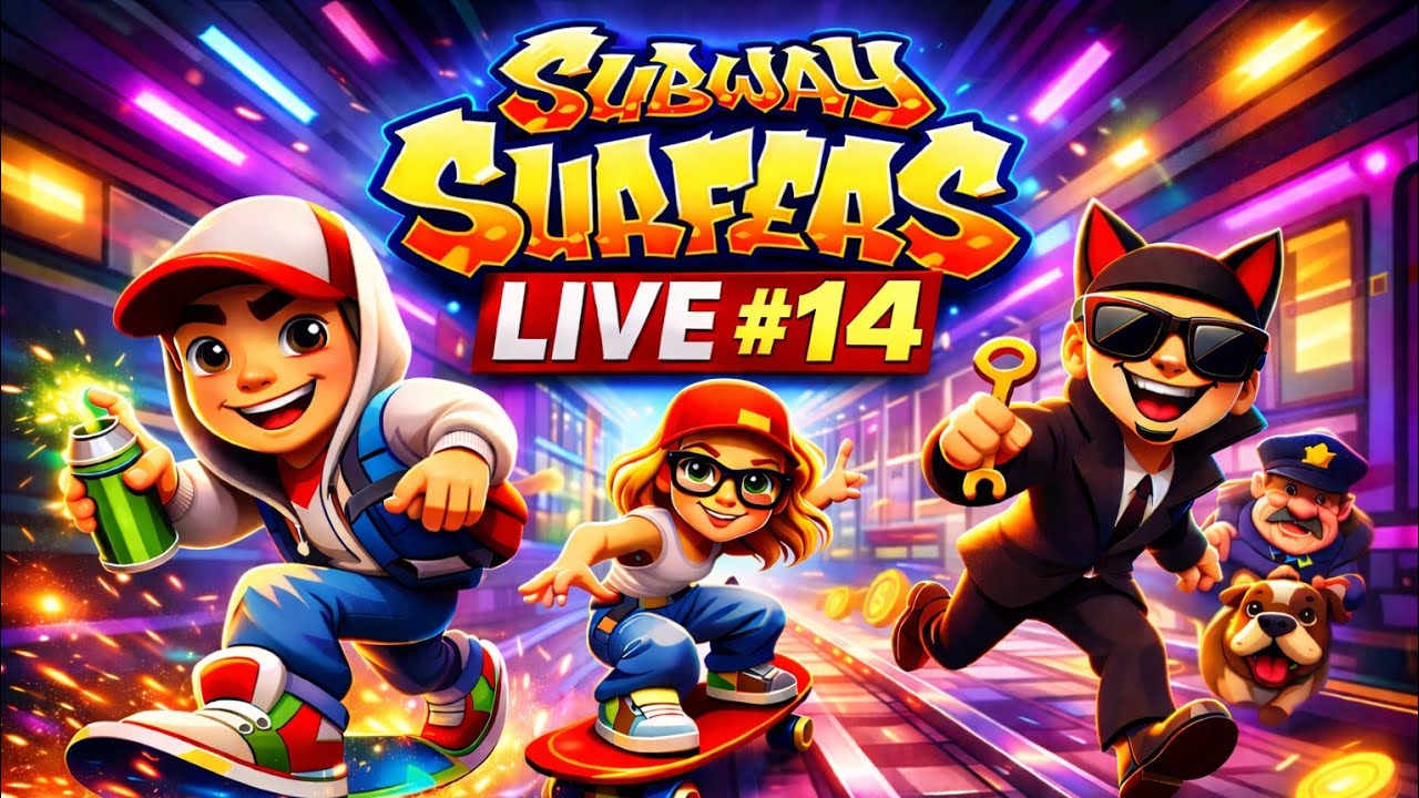 Subway Surfers live 14