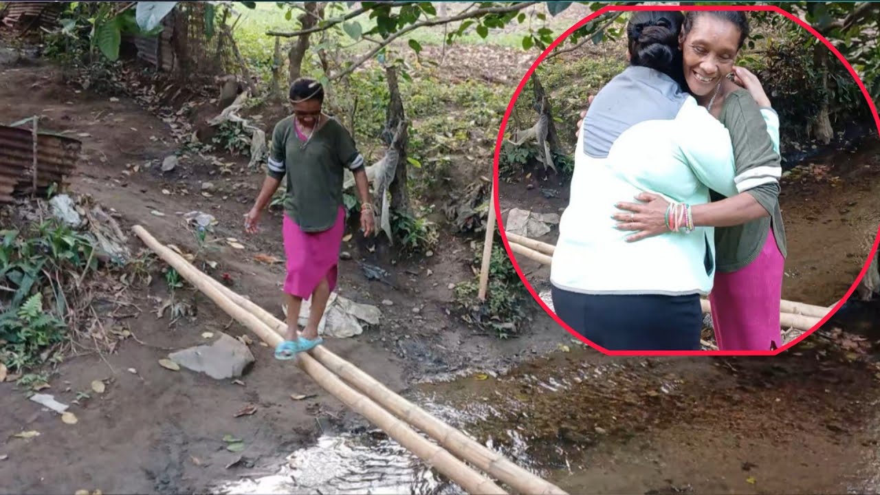 Así vive doña Rosa HONDUREÑERA con sus N1ños/ por su cumpleaños un precente
