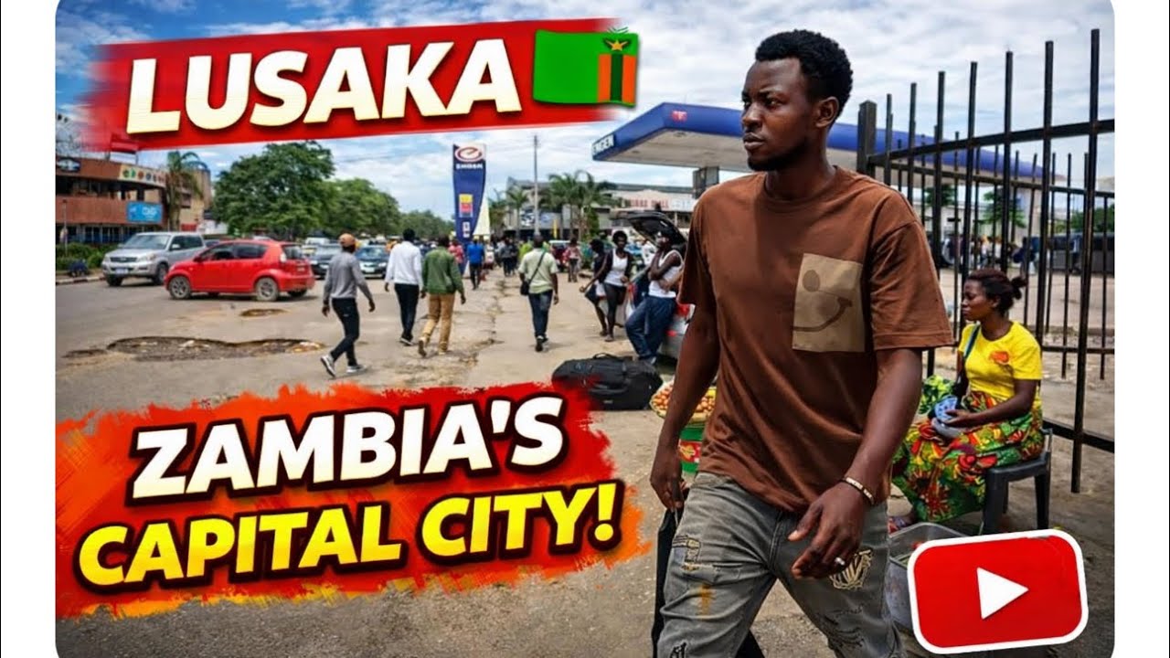 Прогулка по Лусаке 🇿🇲 Настоящая Африка