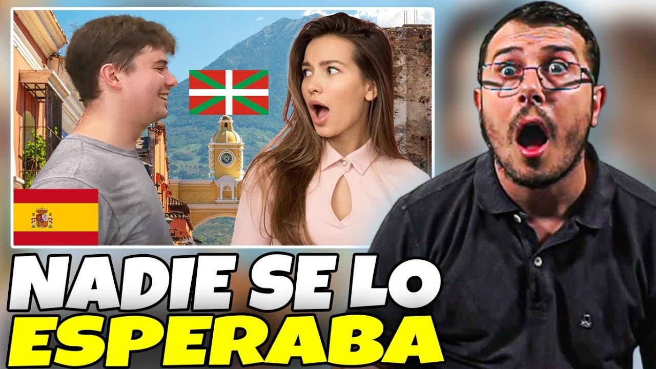 Reaccionando a un Americano Hablando Euskera en España 🇪🇸😮
