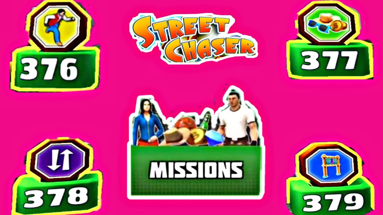 Street Chaser Chasing Gameplay All levels 376-379