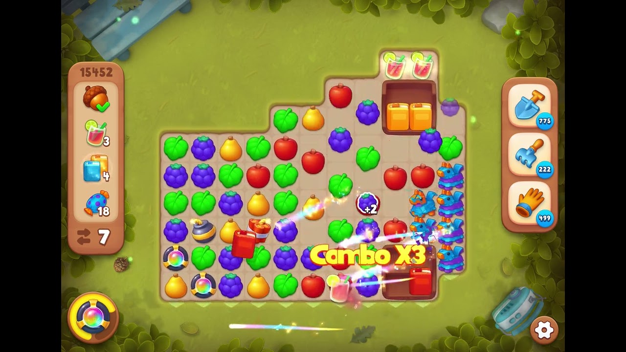 GardenScapes Level 15452 no boosters 