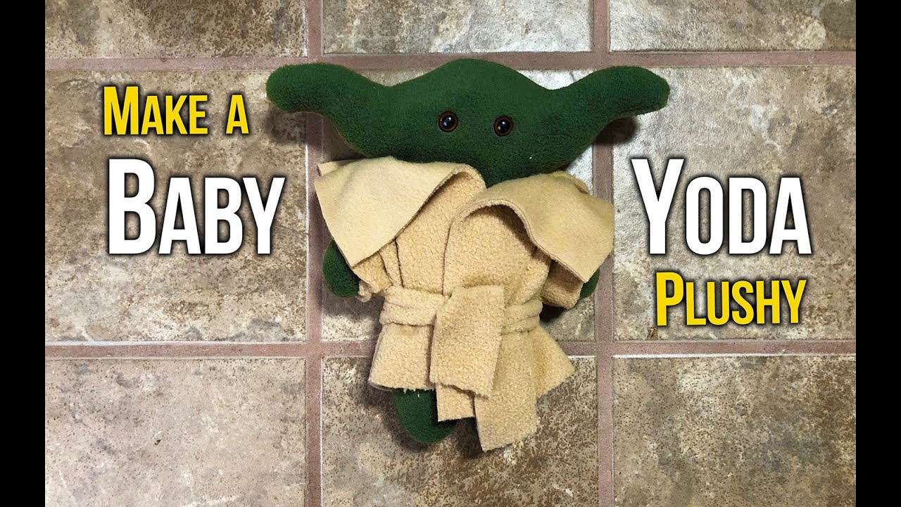 BABY YODA Stuffed Animal | FREE PATTERN | Sewing With Stacy