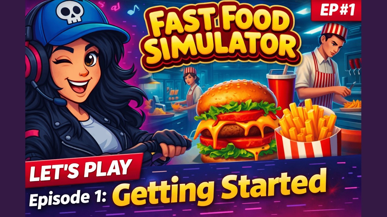 Fast Food Simulator (Early Access) Episode 1: Getting Started with our new Burger Business