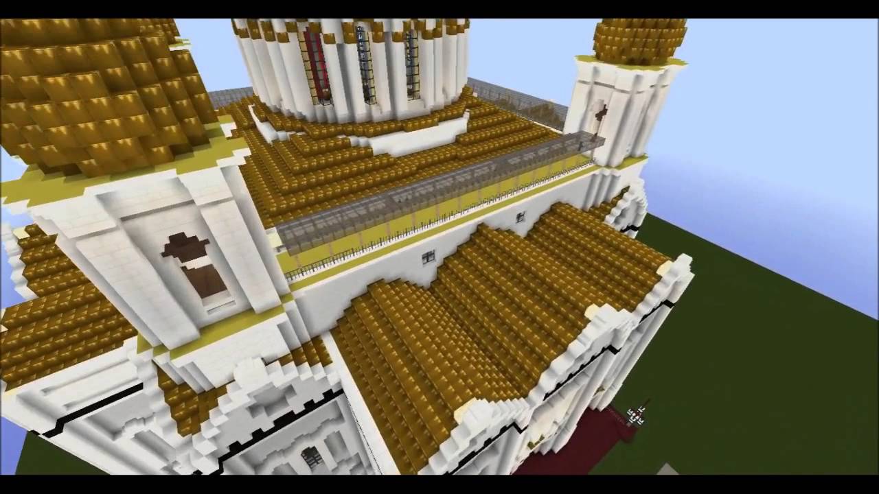 Храм Христа-спасителя minecraft