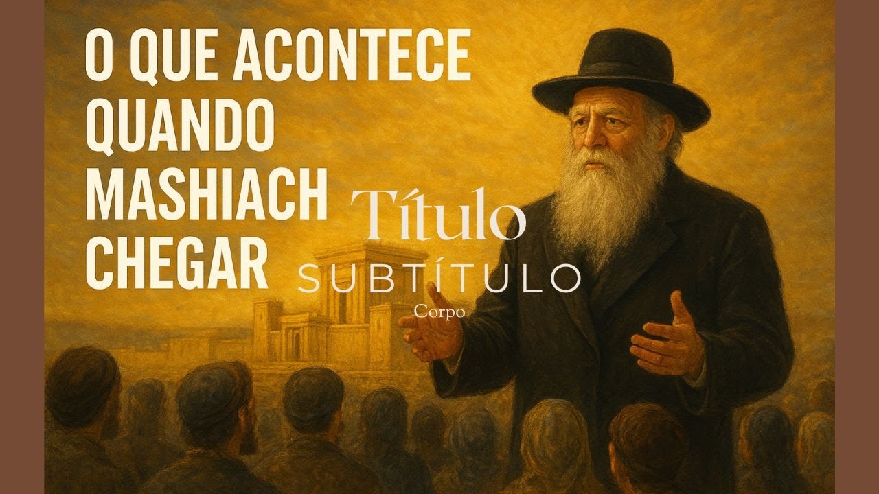 O que vai acontecer quando mashiach chegar? com R. Dor Leon Attar #rabino #messias #mashiach #israel