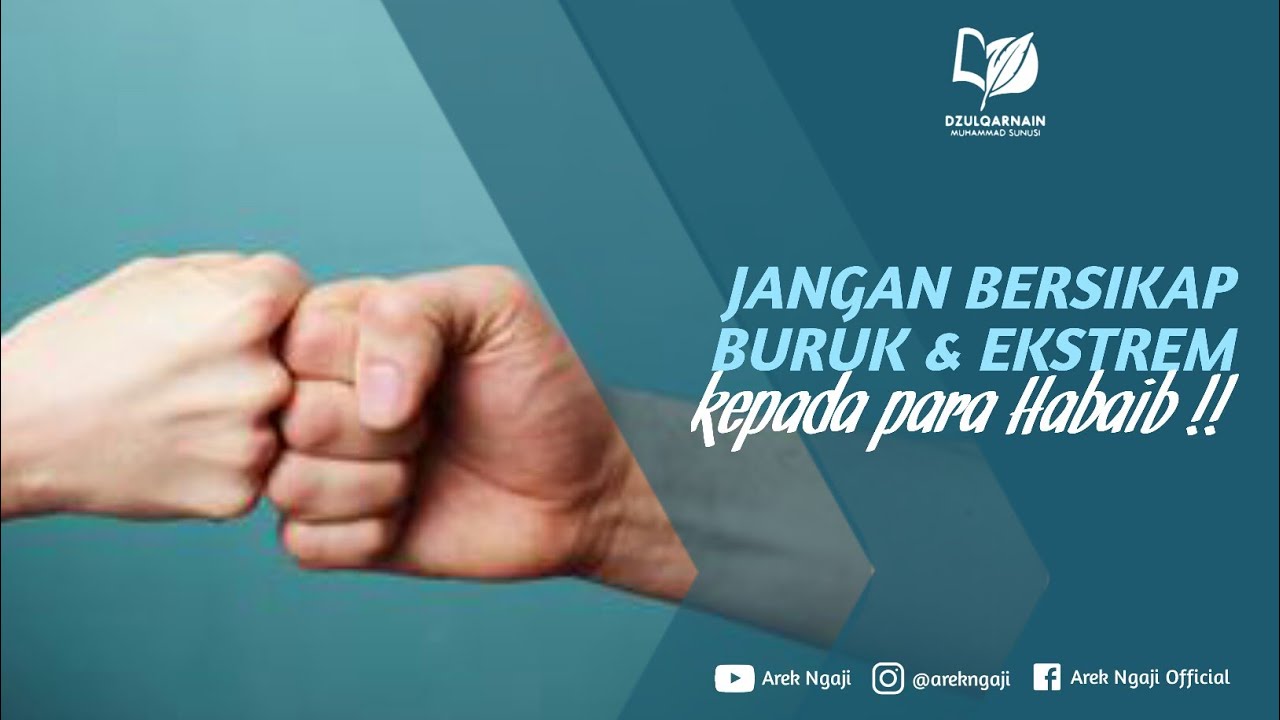 Jangan bersikap ekstrem kepada Habaib ! - Ustadz dzulqarnain bin muhammad sunusi