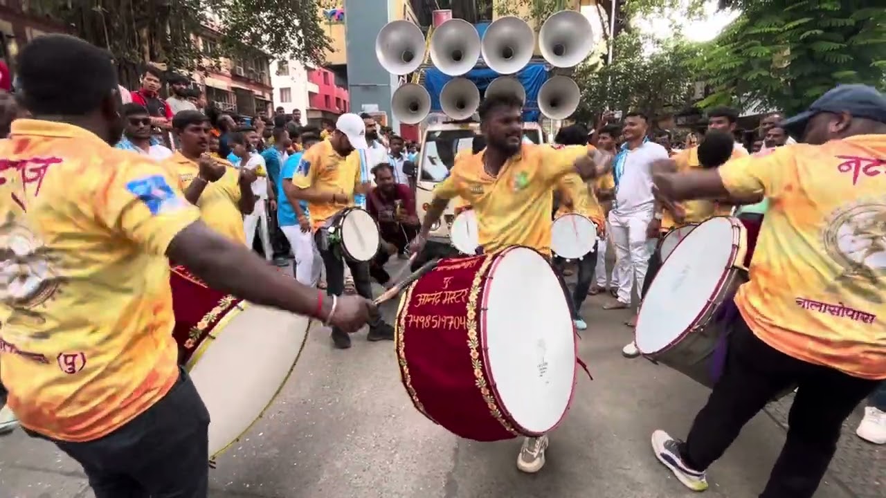 Bella Ciao in Nashik Dhol | Natraj Nashik Dhol | Currey Road Cha Raja Aagman 2023