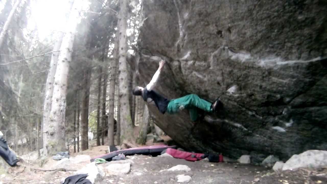 Boulder in Val Daone