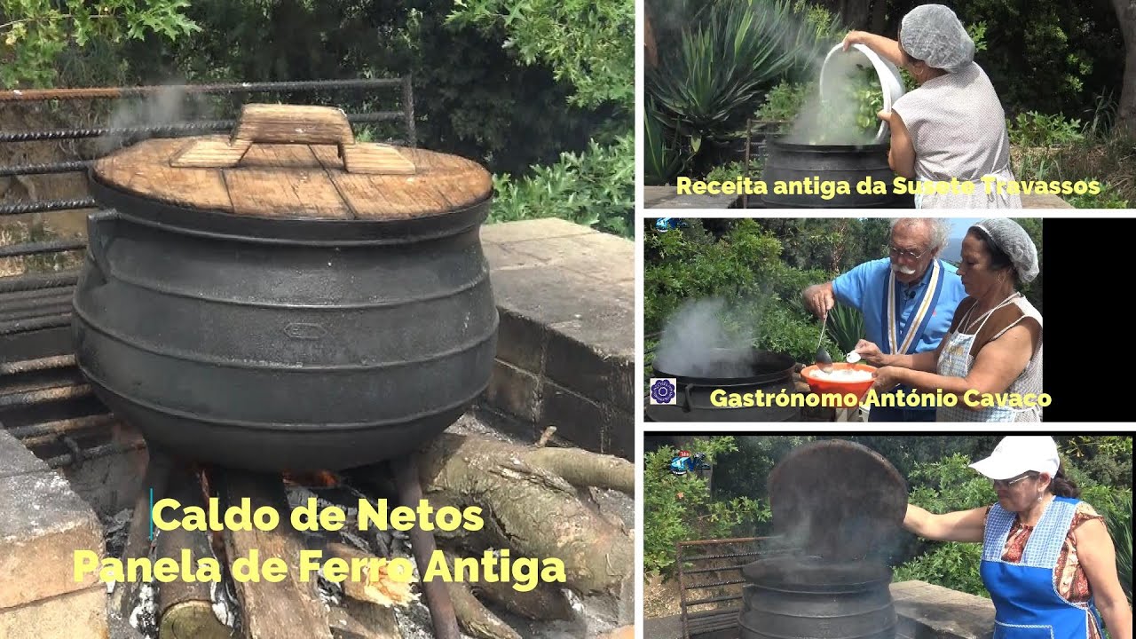 Caldo de Netos Com Gastr&oacute;nomo Ant&oacute;nio Cavaco  Receita da Susete Travassos