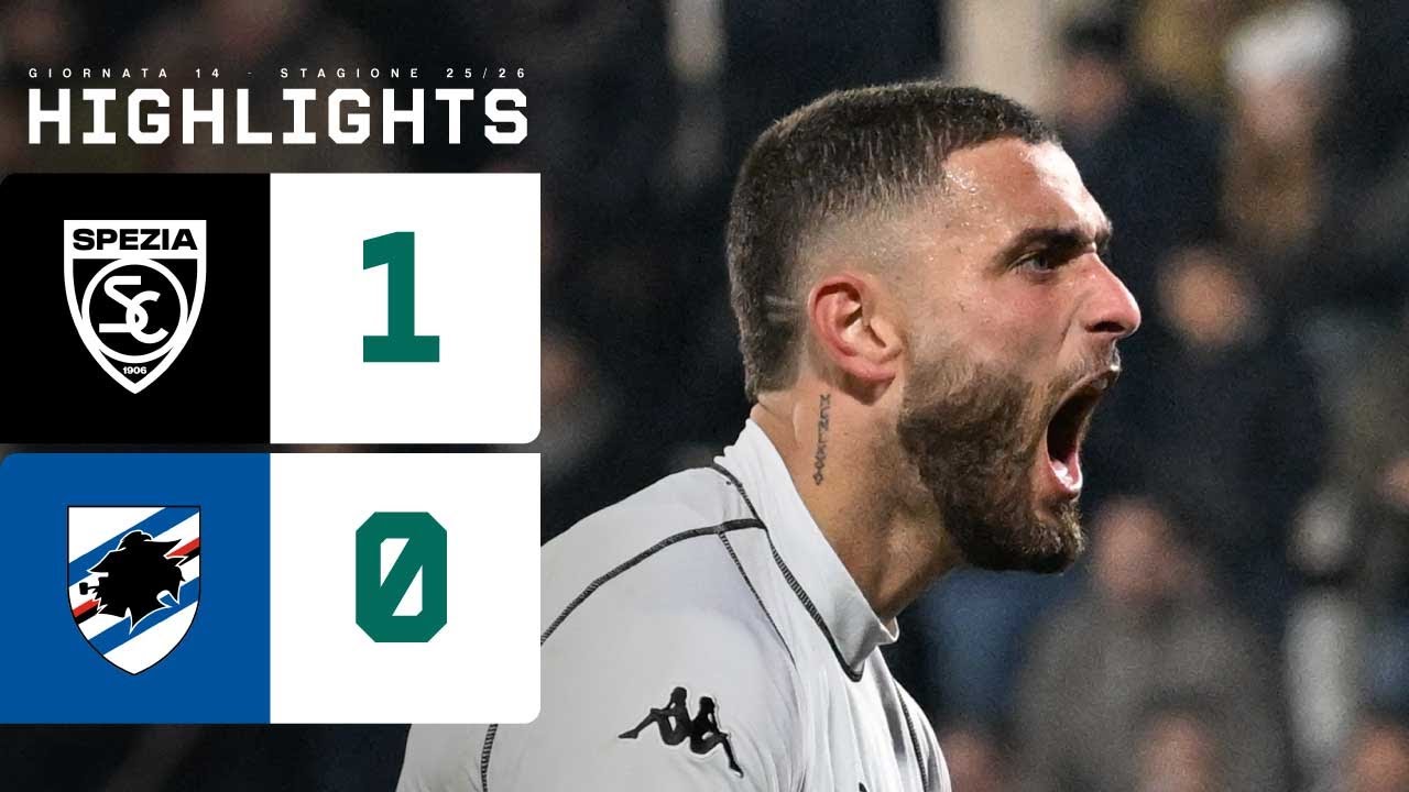 Spezia - Sampdoria 1-0 | ARTISTICO consegna 3 punti allo Spezia | HIGHLIGHTS Serie BKT