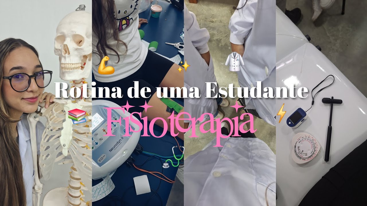 ROTINA DE UMA ESTUDANTE 🩺🥼(Fisioterapia) #fisiovlog