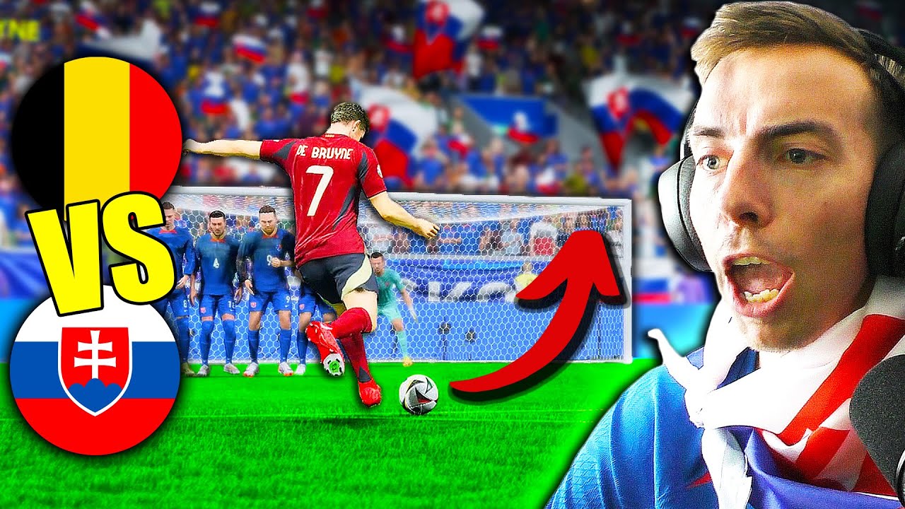 Belgicko vs Slovensko - EURO 2024