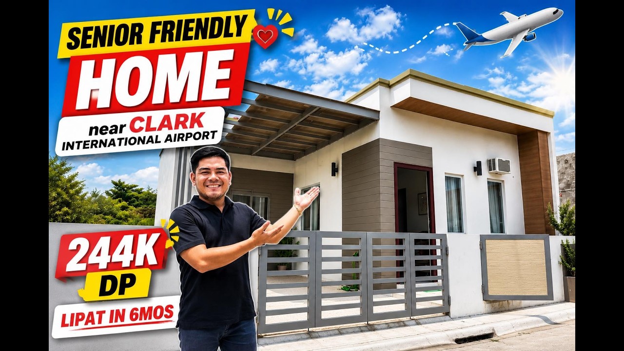 244K DP SENIOR FRIENDLY HOME NEAR CLARK AIRPORT I 3bedroom Bungalow House