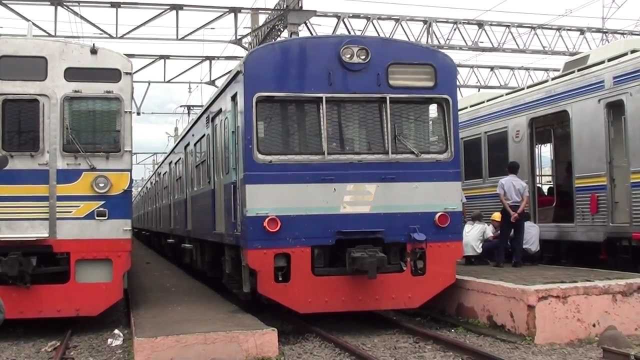 KRL JABOTABEK 元JR東日本103系8連　Bogor駅発車