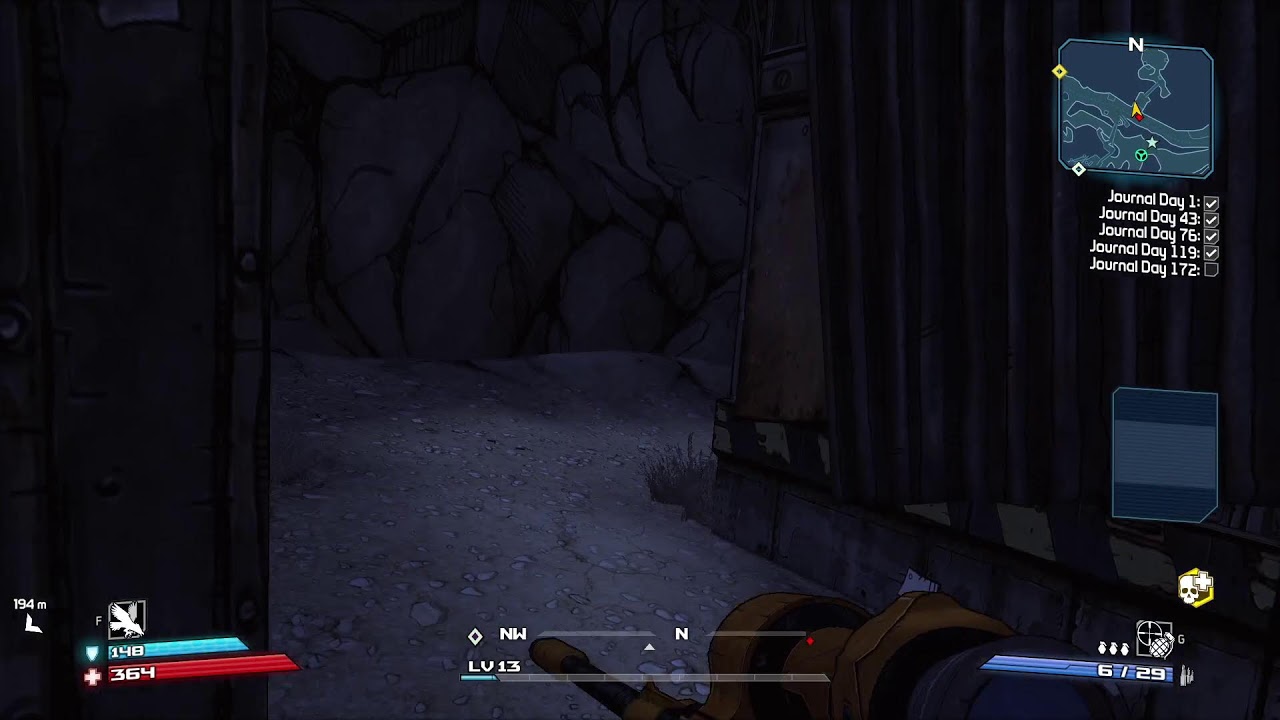 Borderlands 1 | 1 life attempt | Mordecai