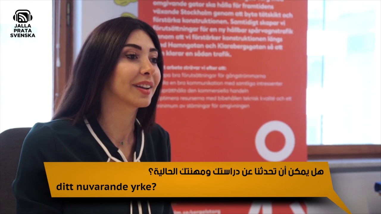 Jalla prata svenska träffar Maitham Al Asadi