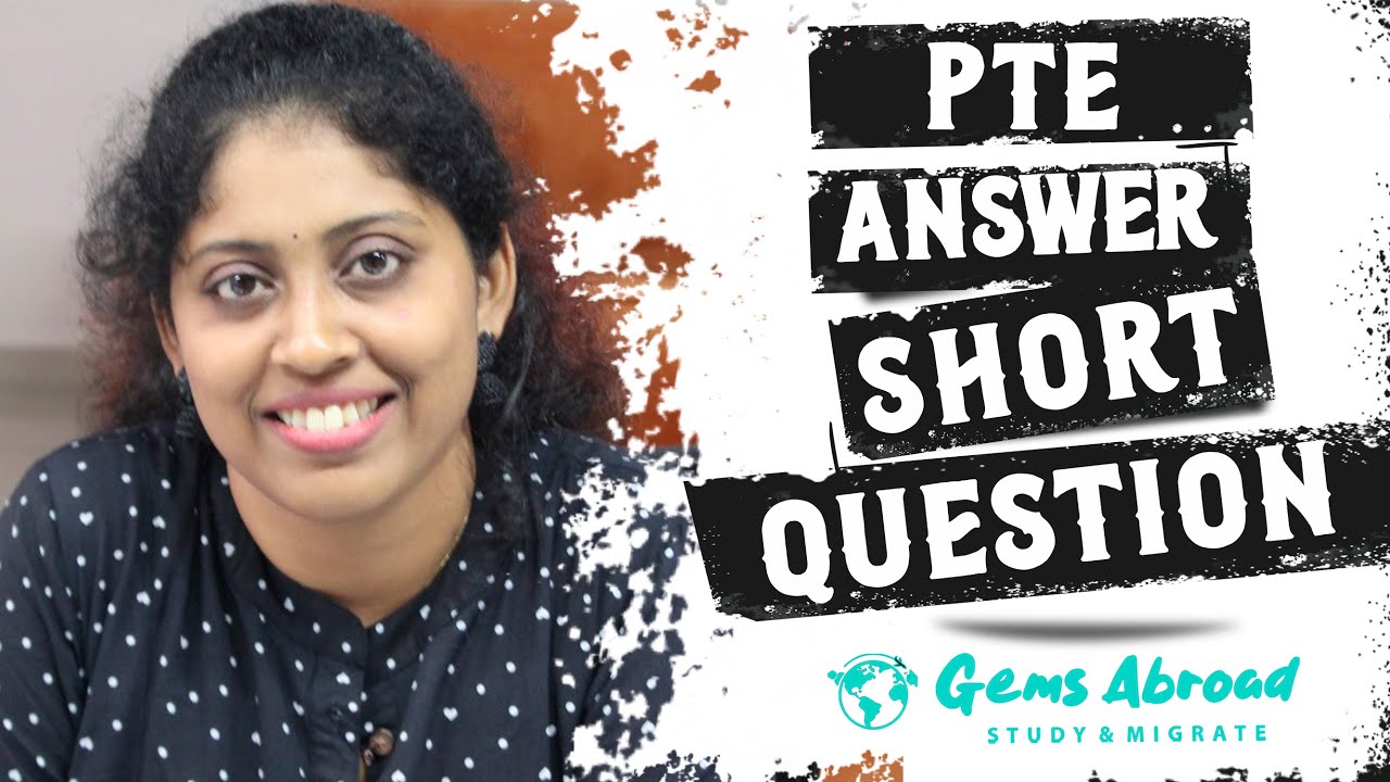 PTE SPEAKING ANSWER SHORT QUESTION | MALAYALAM | GEMS ABROAD ACADEMY