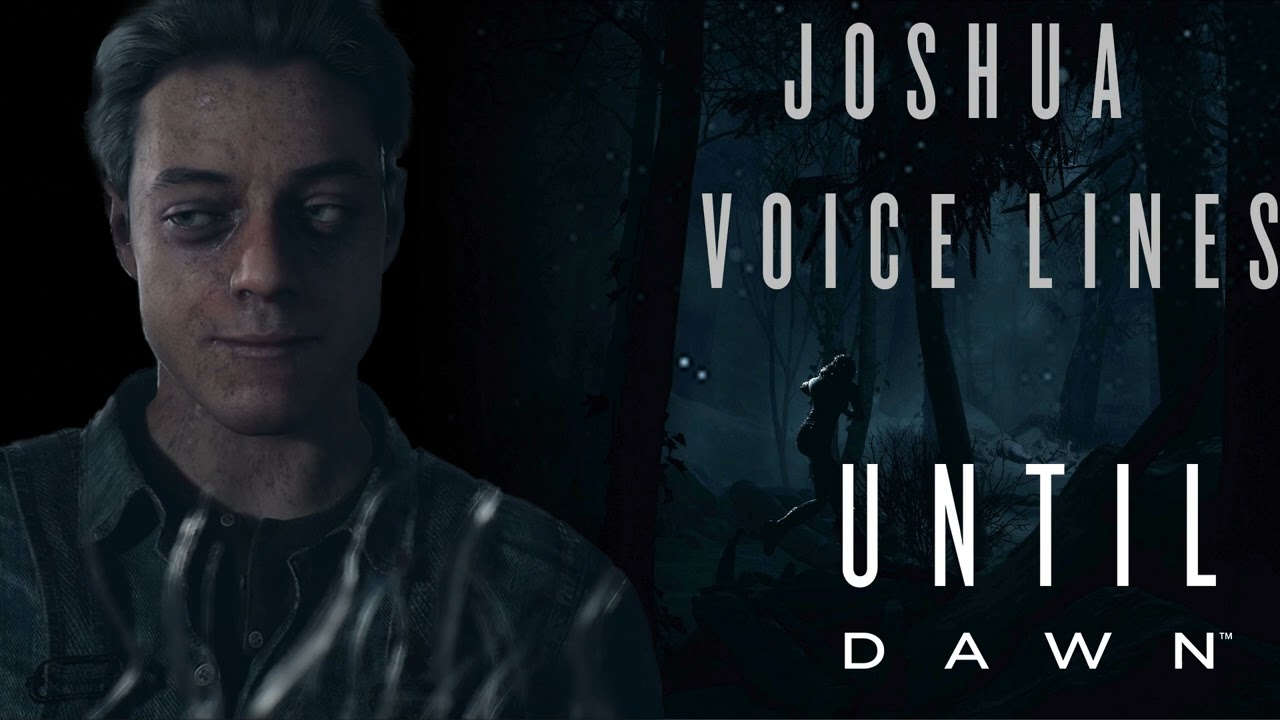 Until Dawn/Remake - Joshua Washington (Voice Lines)