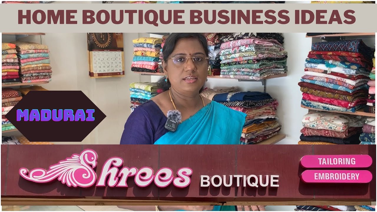 How to Start a Home Boutique | Shree's Boutique Anna nagar Madurai | Singappenney