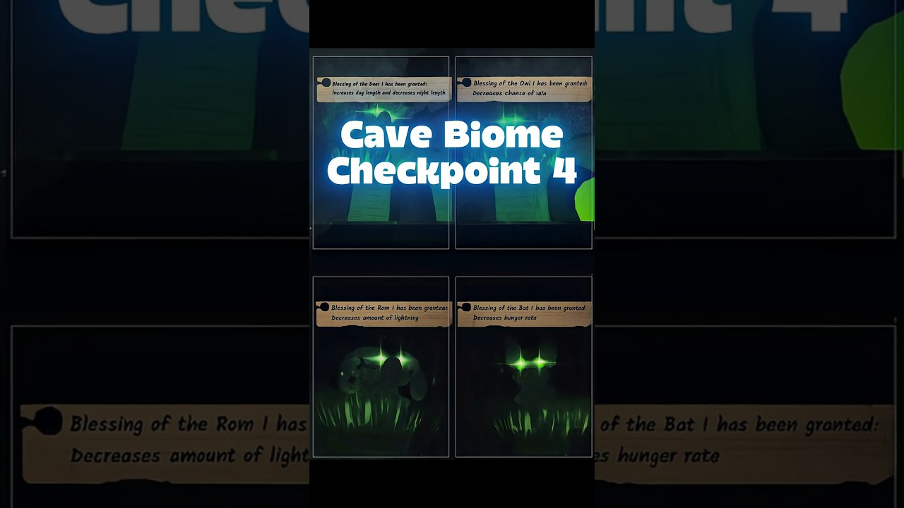 Cave Biome Checkpoint 4  
