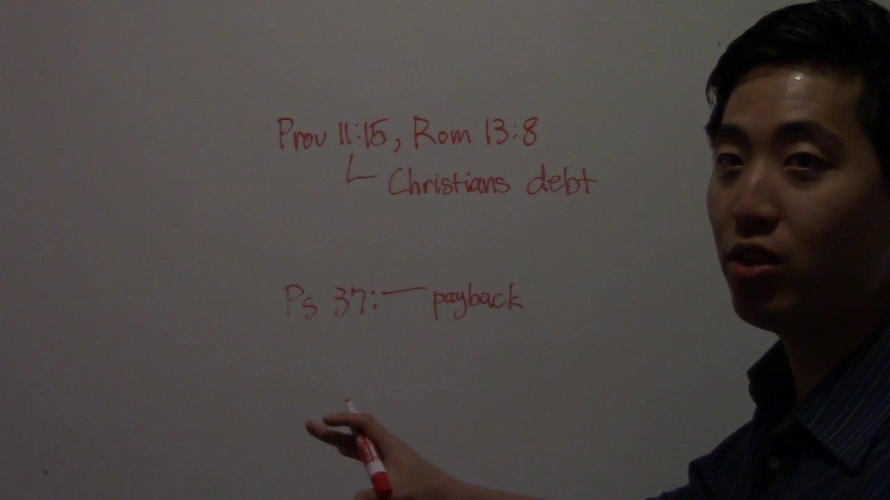 Is it a Sin When I Need to be in Debt?