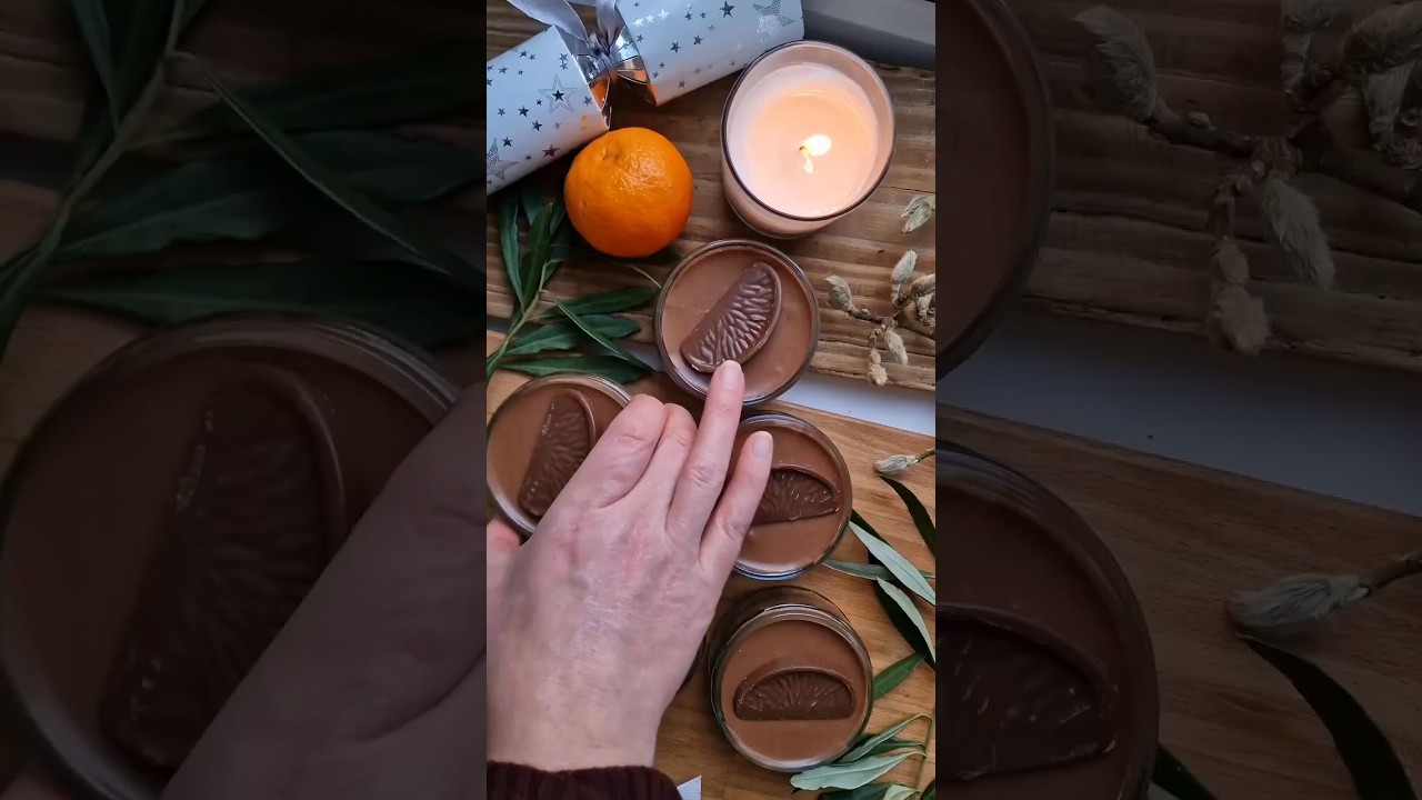 Bailey's Chocolate Orange Pots  #chocolate #dessert #easyrecipe #recipe #cosy #homemade